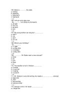 Tổng hợp đề thi A và B 4 pot