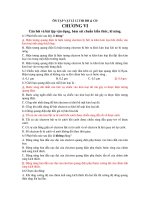 ÔN TẬP VẬT LÍ 12 THI ĐH & CĐ - CHƯƠNG VI pps