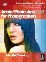focal press Adobe Photoshop CS3 for Photographers phần 1 docx