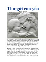 Thư gửi con yêu potx