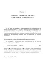 Analysis and Control of Linear Systems - Chapter 6 ppsx