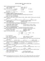 ĐỀ ÔN TẬP HỌC KÌ I – LỚP 11 (NÂNG CAO) ĐỀ 02 pot