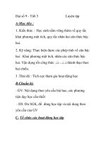 Đại số 9 - Tiết 5 Luyện tập pps