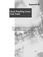 hack proofing linux a Guide to Open Source Security phần 10 pps