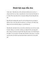 Đánh bật mụn đầu đen docx