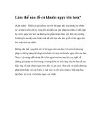 Làm thế nào để có khuôn ngực lớn hơn? doc