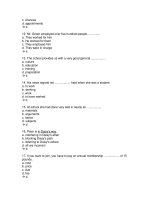 Cơ sở tiếng anh văn bằng C 7 pps