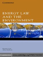 Energy Law and the Environment Part 1 doc