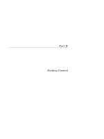 Control of Robot Manipulators in Joint Space - Part 2 pdf