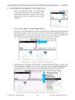 Giáo trình hướng dẫn cách tạo ra keyframe trong các chuyển động Flash phần 2 doc