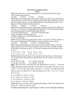 ĐỀ LUYỆN TẬP PHẦN SÓNG TEST 3 ppt