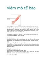 Viêm mô tế bào pps