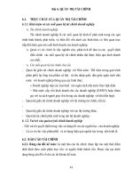 BÀI GIẢNG QUẢN LÝ SẢN XUẤT NÔNG NGHIỆP - BÀI 6 pps