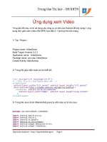 Lập trình Android: ứng dụng xem Video pot