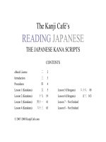 READING JAPANESE - PART 1 pps