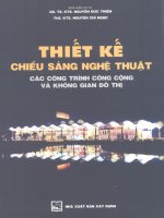 Thiết kế chiếu sáng nghệ thuật các công trình công cộng và không gian đô thị part 1 doc