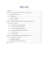 THIẾT KẾ MẠCH SỐ MIỄN NHIỄM ĐIỆN TỪ