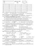 KIỂM TRA 1 TIẾT ĐỀ 1 ppsx