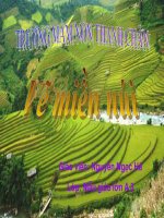 Giáo trình điện tử mầm non: vẽ núi pptx