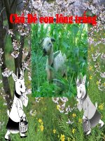 Giáo án điện tử mầm non: Chú dê con lông trắng pdf