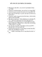 de cuong thong tin di dong potx