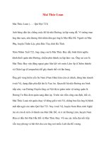 Danh nhân lịch sử: Mai Thúc Loan pdf