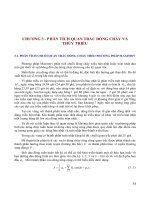 CHƯƠNG 3 - PHÂN TÍCH QUAN TRẮC DÒNG CHẢY VÀ THỦY TRIỀU3.1. PHÂN TÍCH CHUỖI QUAN doc