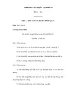 CÂU HỎI TRẮC NGHIỆM VẬT LÝ Trường THPT-BC-Nguyễn Thị Minh Khai ppsx