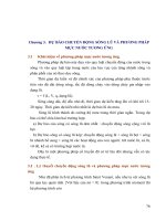 Chương 3. DỰ BÁO CHUYỂN ĐỘNG SÓNG LŨ VÀ PHƯƠNG PHÁP MỰC NƯỚC TƯƠNG ỨNG 3.1 pptx