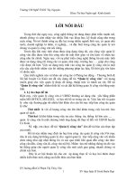 báo cáo thực tập đề tài “Quản Lý Công Văn”