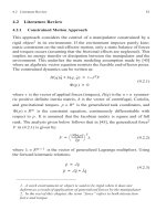Control of Redundant Robot Manipulators - R.V. Patel and F. Shadpey Part 7 pptx