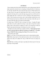 báo cáo thực tập đề tài kế toán chi phí sản xuất kinh doanh và tính giá thành sản phẩm