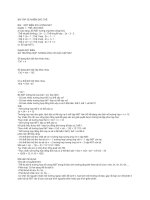 bài tập về nhiễm sắc thể