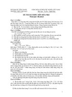 ĐỀ THI OLYMPIC MÔN HÓA HỌC potx