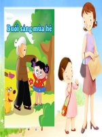Kể chuyện theo tranh: Buổi sáng mùa hè pdf