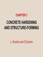 BASICS OF CONCRETE SCIENCE - CHAPTER 3 docx