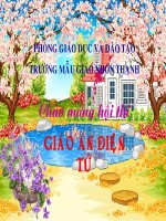 Giáo trình điện tử mầm non: Bác Hồ của em docx