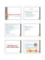 kiến thức về máy tính cơ bản