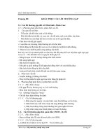 BẢO TRÌ HỆ THỐNG - CHƯƠNG 3 pps