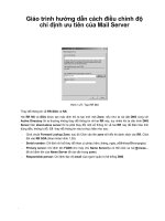 Giáo trình hướng dẫn cách điều chỉnh độ chỉ định ưu tiên của Mail Server phần 1 ppsx