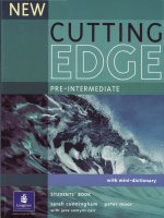New cutting edgepreintermidiate - part 1 potx