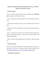 Đăng ký thay đổi người đại diện theo pháp luật đối với công ty TNHH một thành viên (chủ sở hữu là cá nhân) ppsx