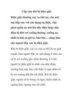 Cấp cứu khi bị điện giật ppsx