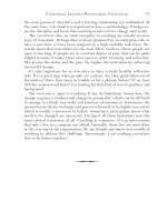 The art and practice of leadership coaching phần 4 ppt