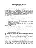 Vận hành thiết bị cơ bản đƣợc sử dụng trong công nghiệp chế biến dầu khí - Bài 6 potx