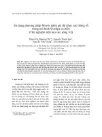 Báo cáo nghiên cứu khoa học 