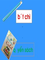 Giáo trình điện tử mầm non: đồ dùng hằng ngày pdf