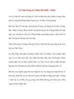 Danh nhân lịch sử: Lý Thái Tông pot