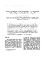 Báo cáo nghiên cứu khoa học 