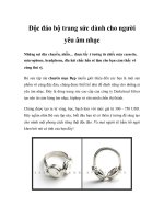 Độc đáo bộ trang sức dành cho người yêu âm nhạc pptx